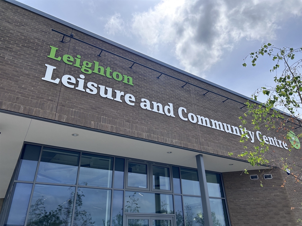 Celebrating Completion at Leighton Leisure and Community Centre!